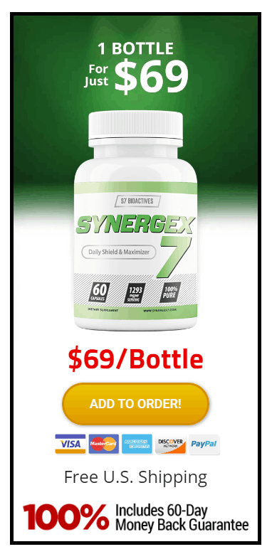 synergex 7 one bottle price list